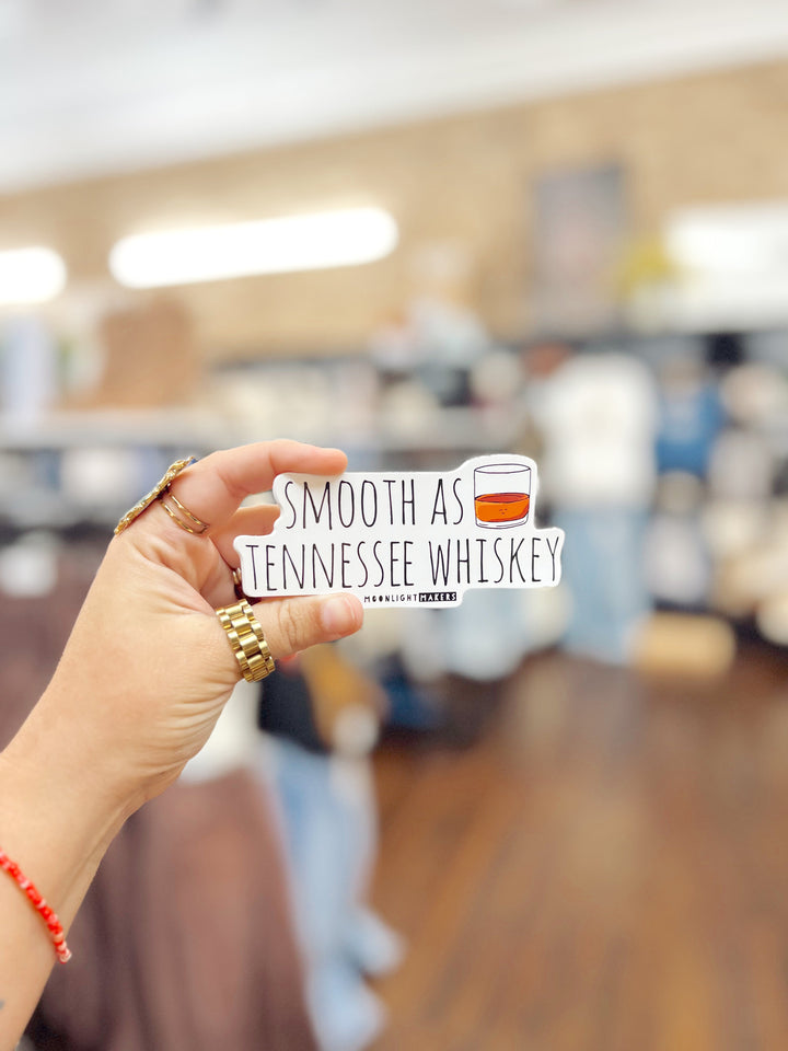 Smooth As Tennessee Whiskey Sticker