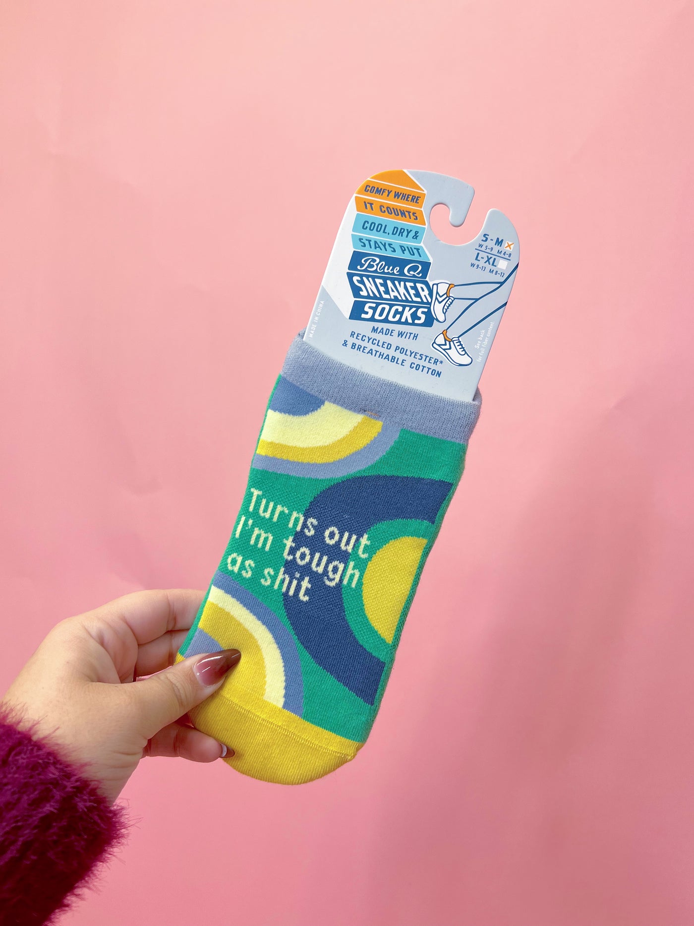 Tough As Shit Sneaker Socks
