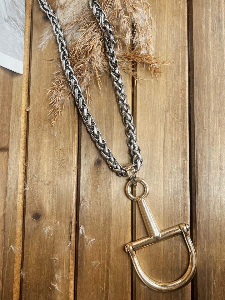 The High Desert Snaffle Necklace