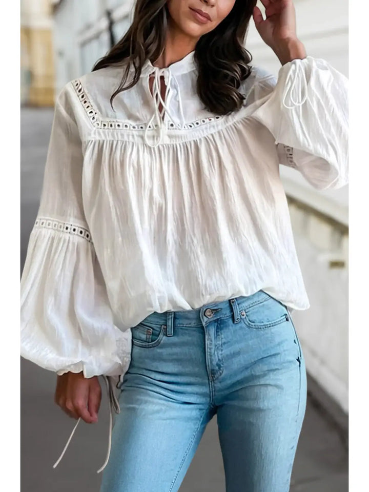 The Emilia Lace Blouse