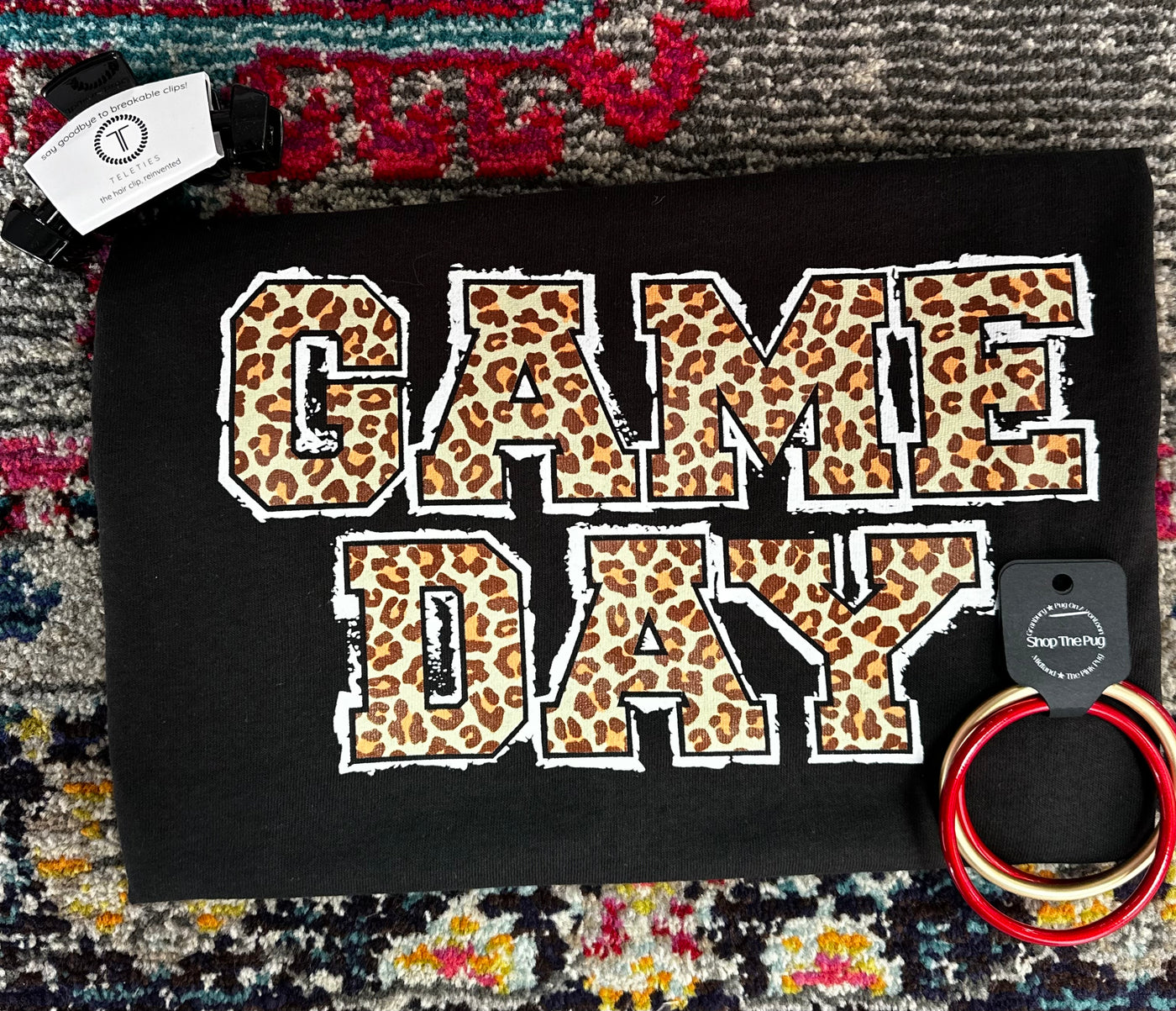 Leopard Game Day Graphic Tee
