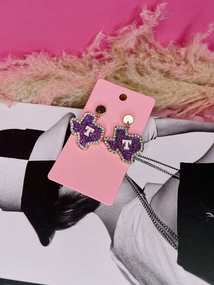 Home of The Texans Earrings