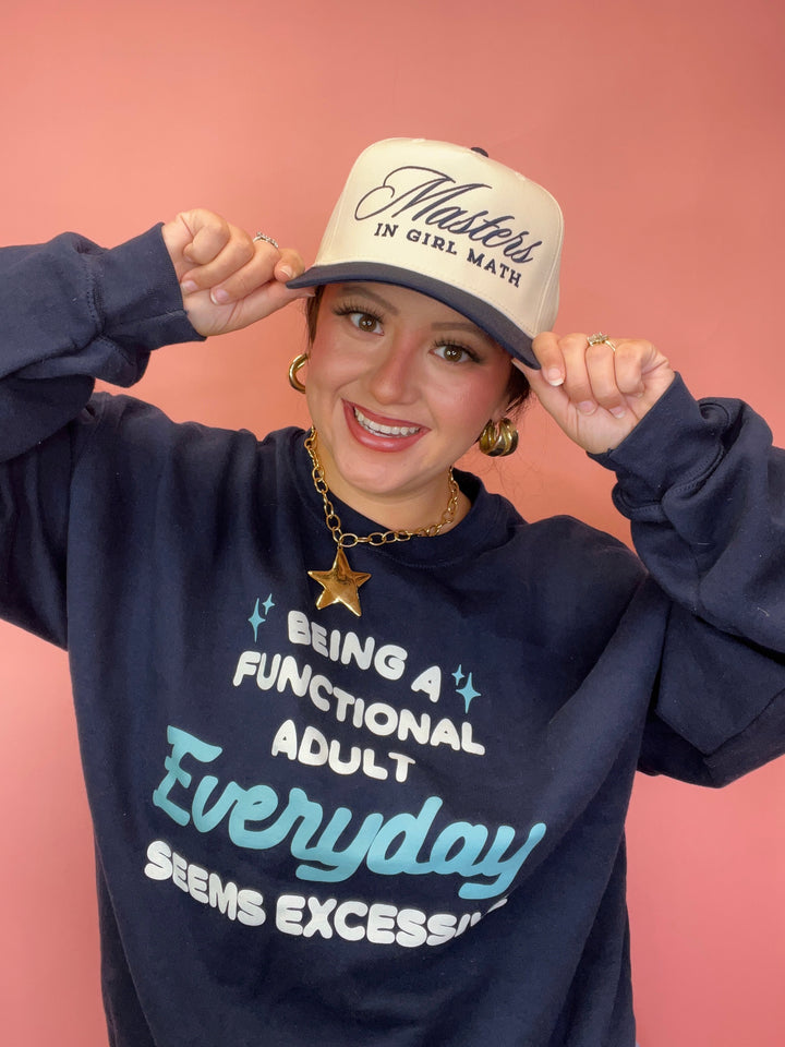 Masters In Girl Math Trucker Hat