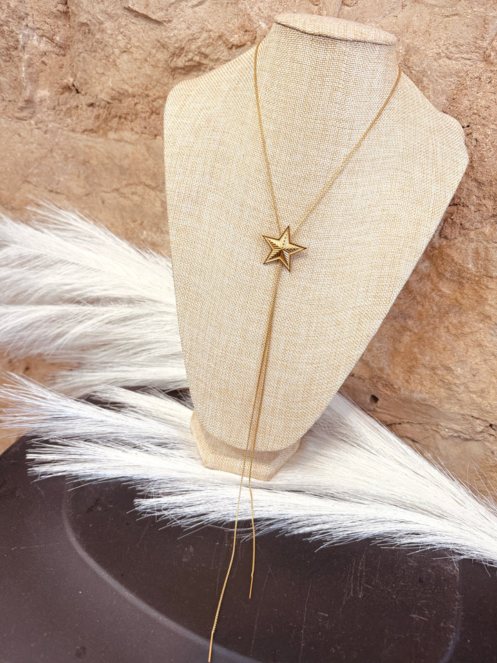 Starshine Long Bolo Necklace
