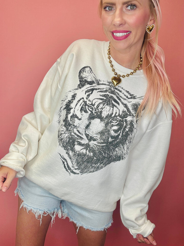 Tiger Oversized Sweatshirt