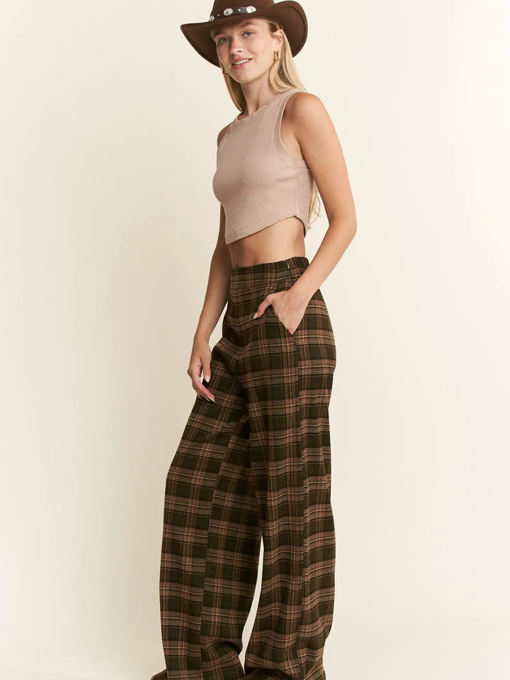 The Belmont Plaid Trousers