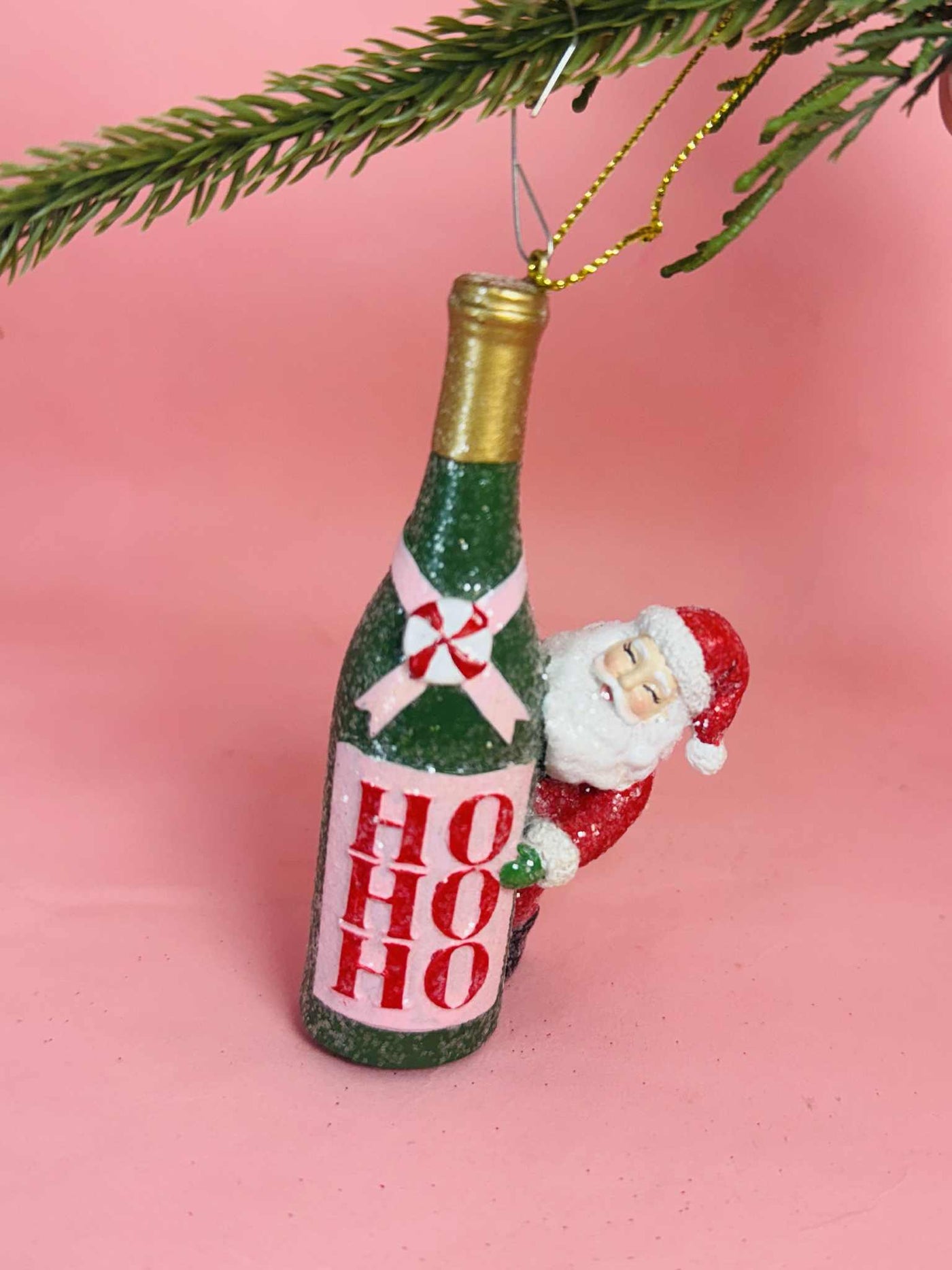 Bottled Christmas Cheer Ornament