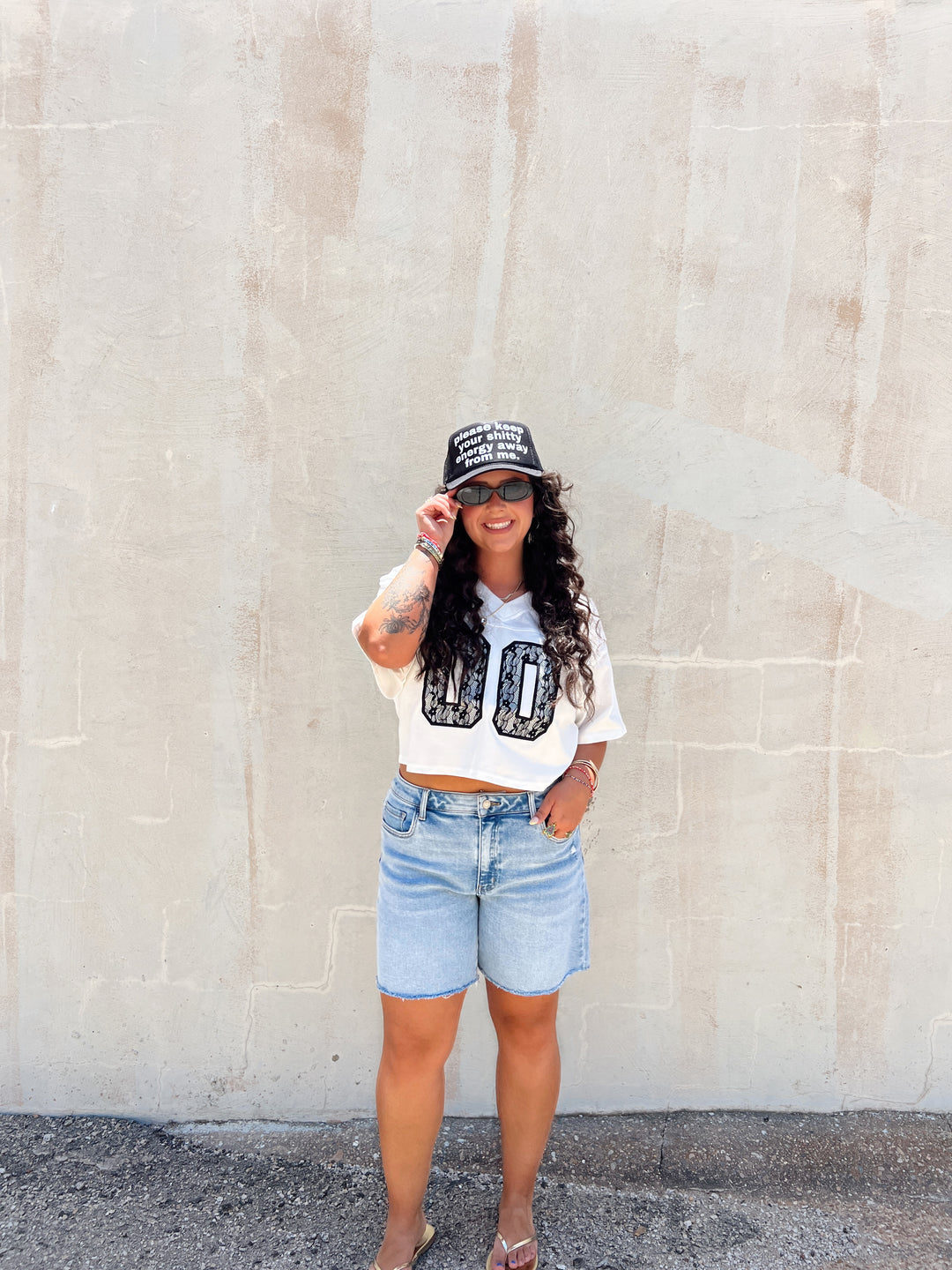 Varsity Vibes Crop Jersey