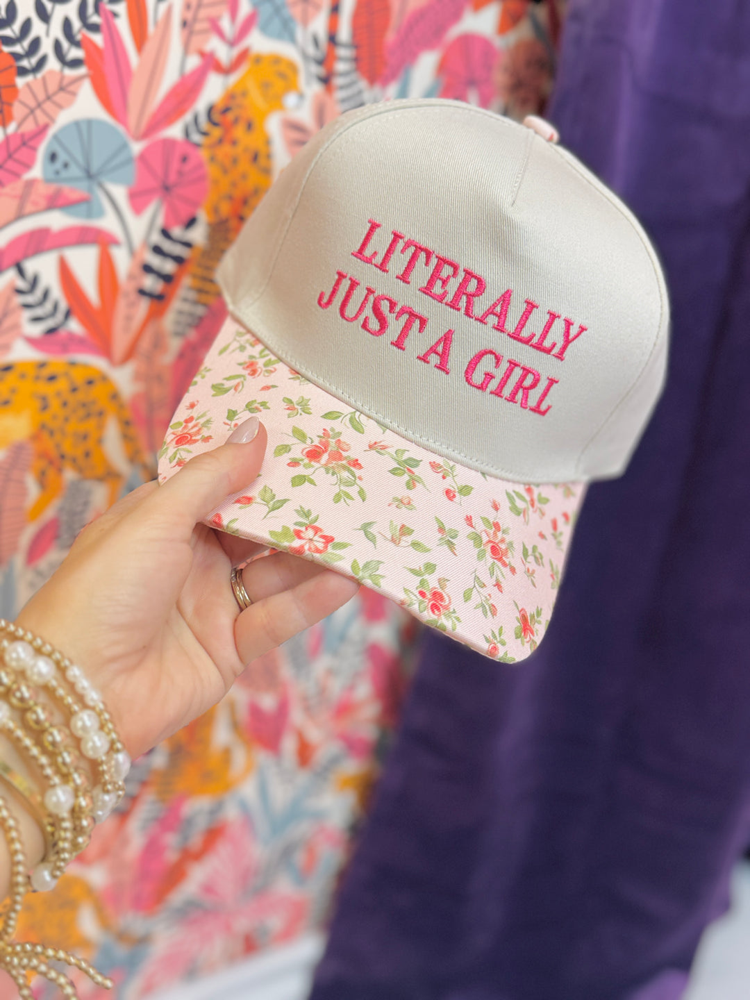 Literally Just A Girl Trucker Hat