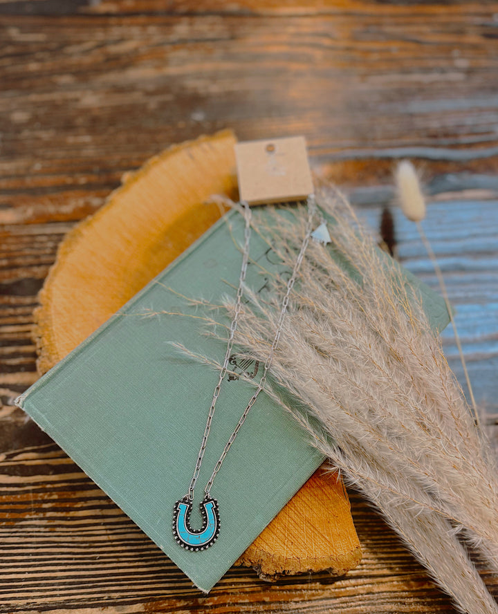 The Ella Horseshoe Necklace