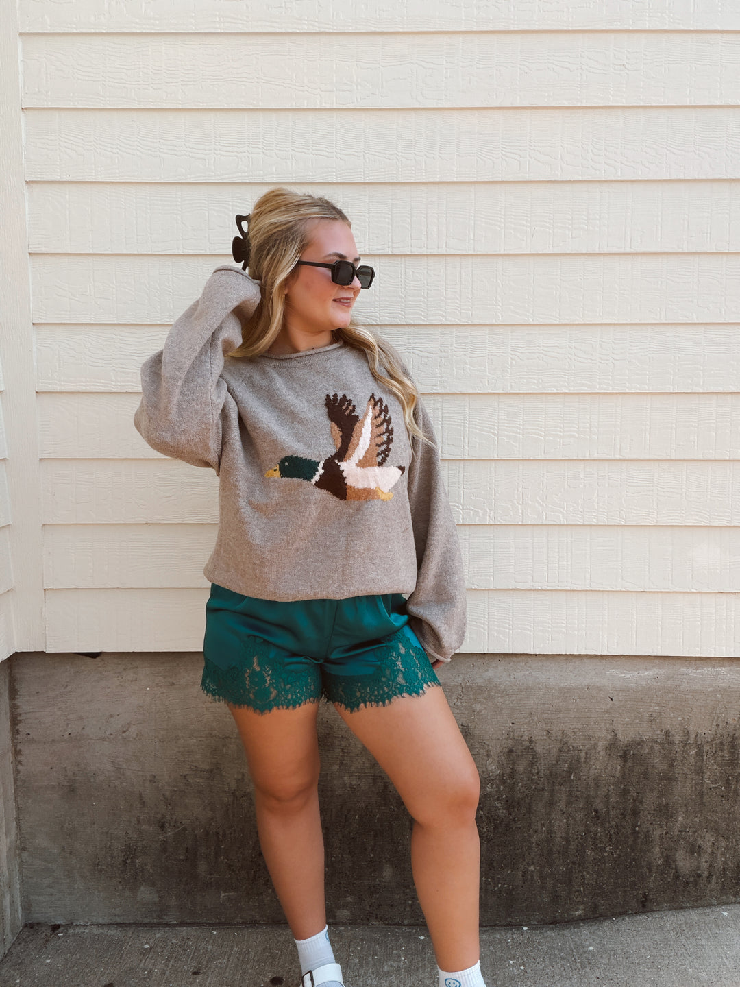 Duck, Duck, Cozy Pullover