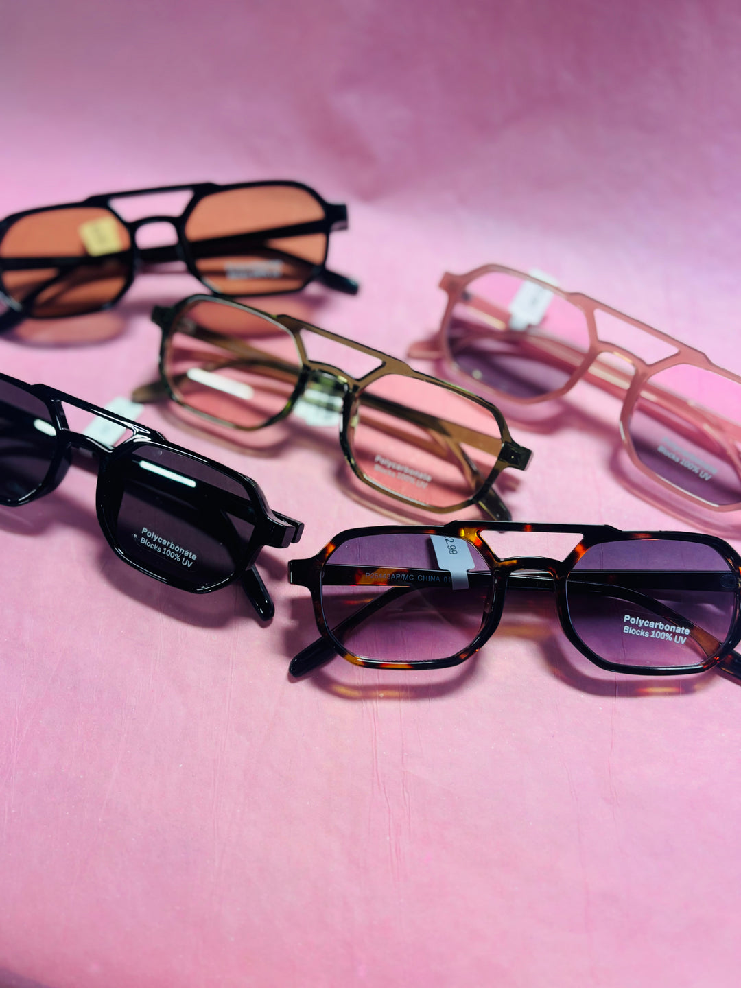 Sunnin' Double Bridge Aviators
