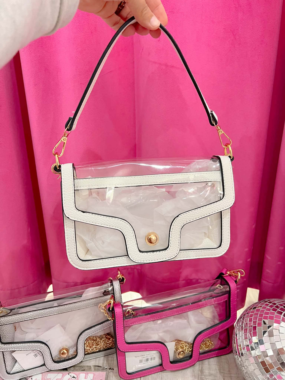 Nina Clear Gameday Bag