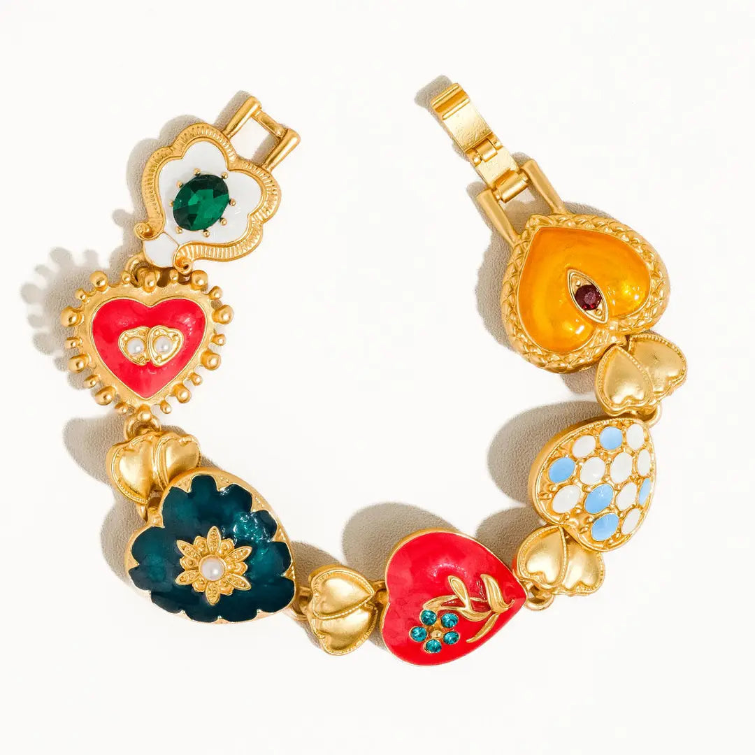 The Elysian 18K Charm Bracelet