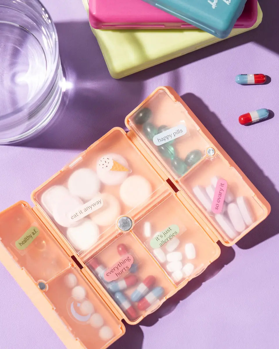 Everything's Fine Pill & Vitamin Case