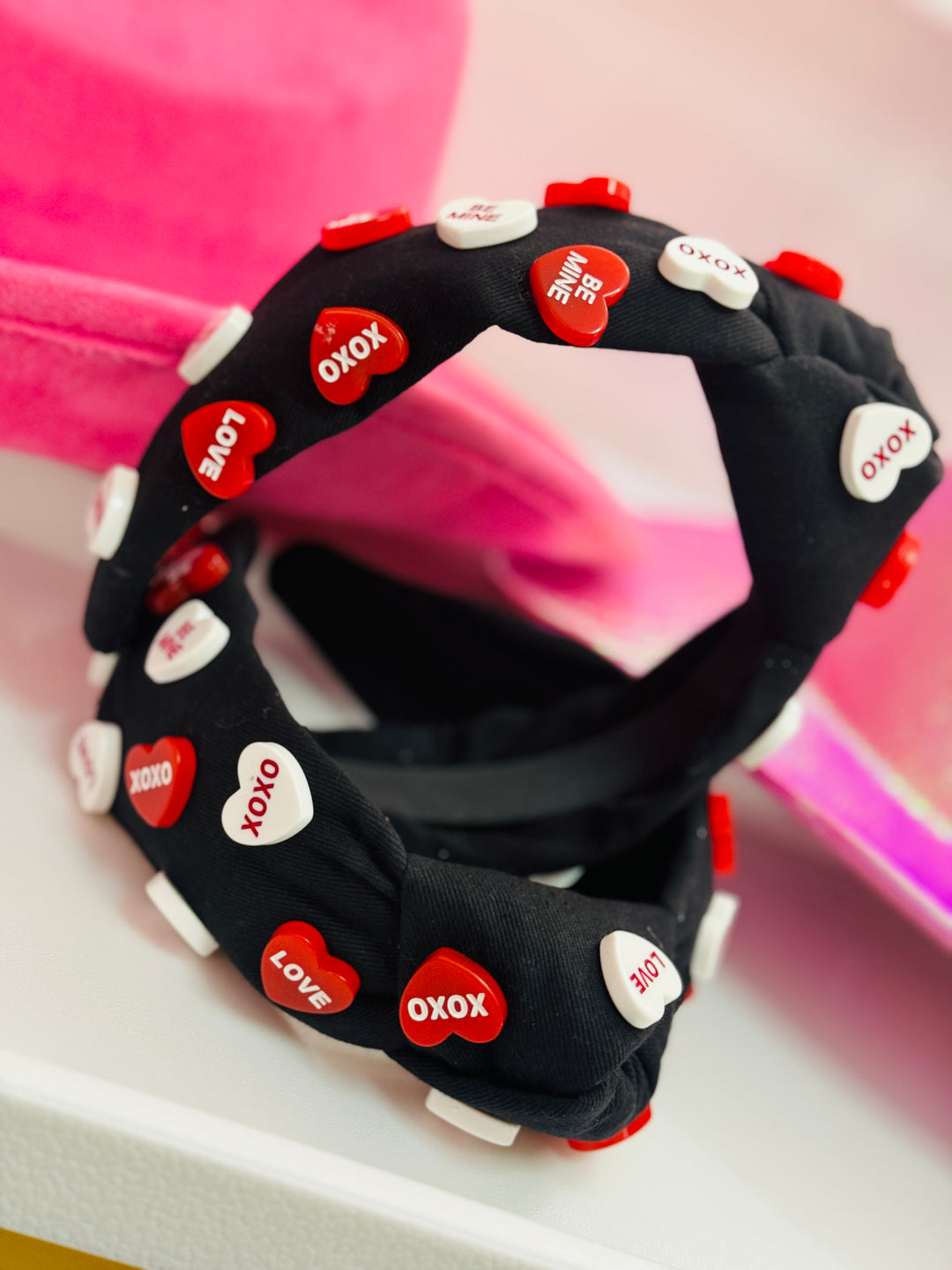 Conversation Hearts Headband