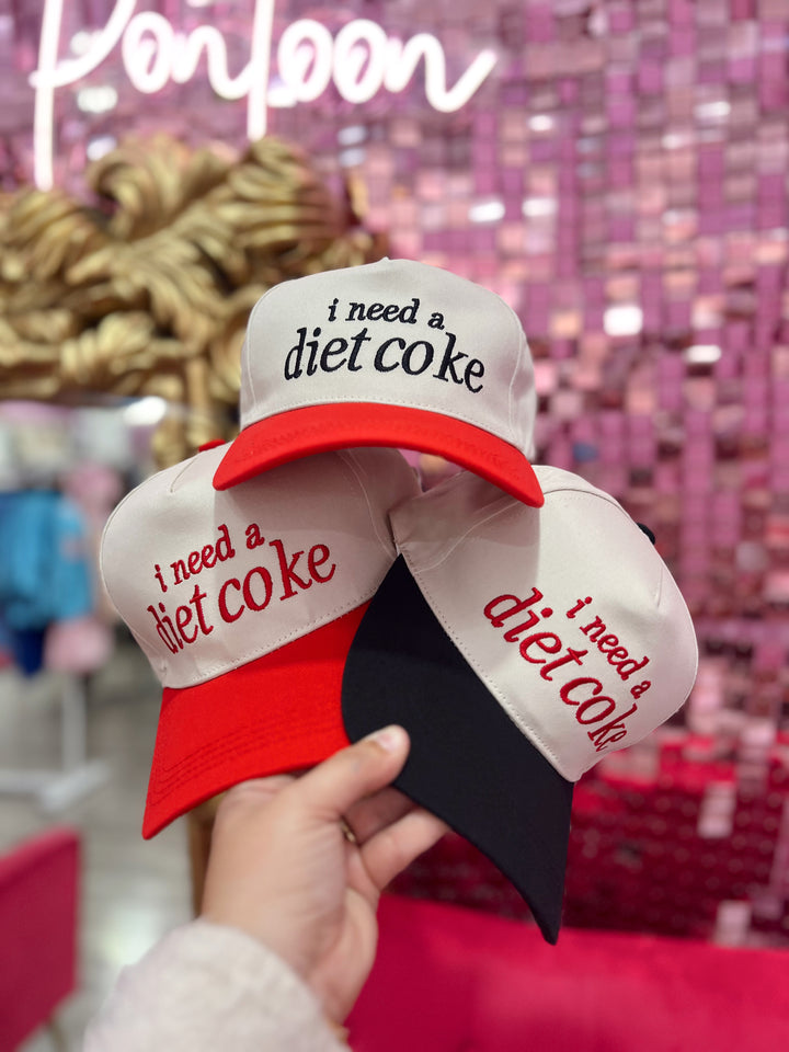 I Need A Diet Coke Trucker Hat