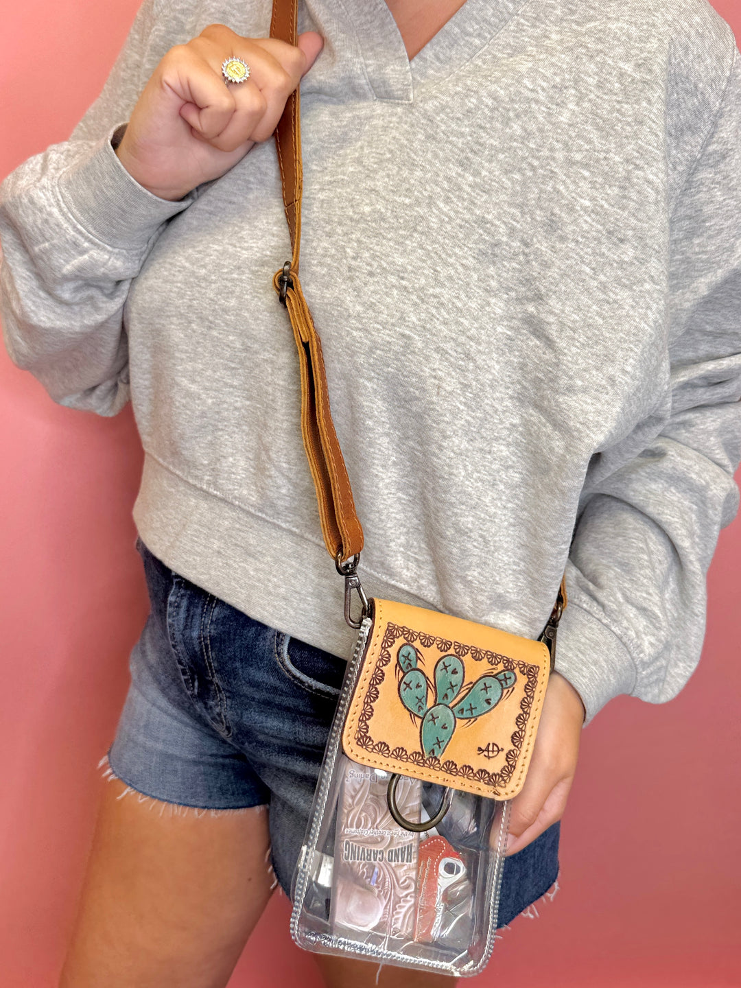Mabel Cactus Purse