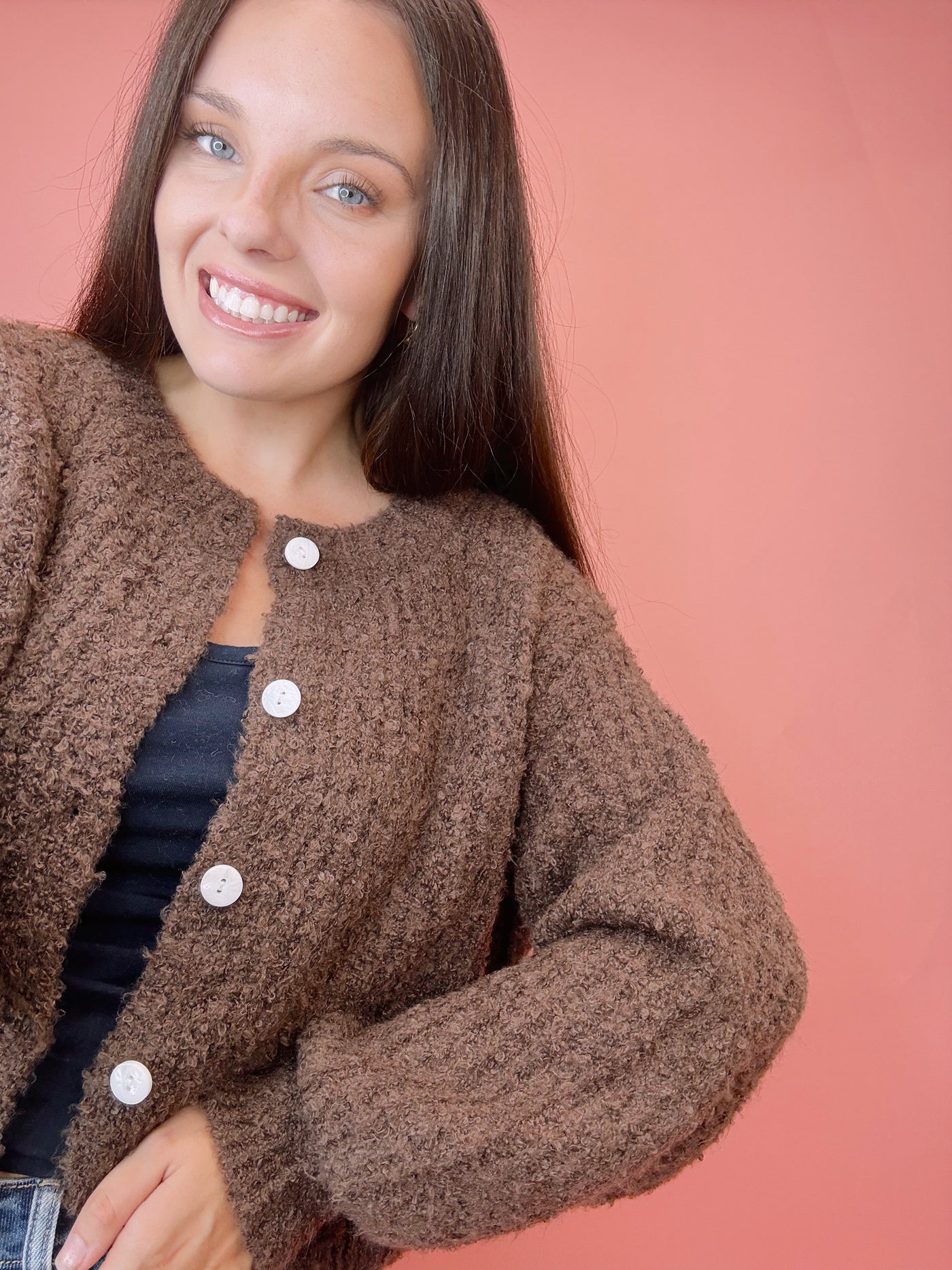The Buttoned Bliss Sweater