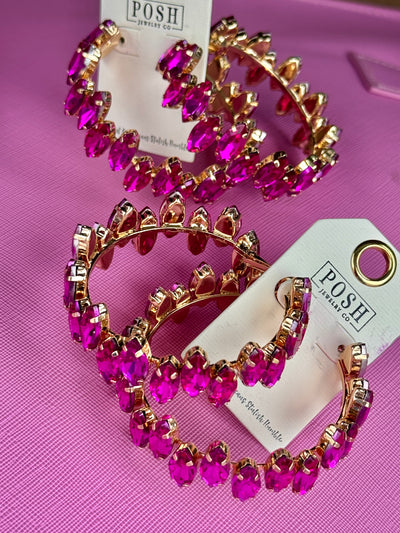 The Lyra Hoop Earrings
