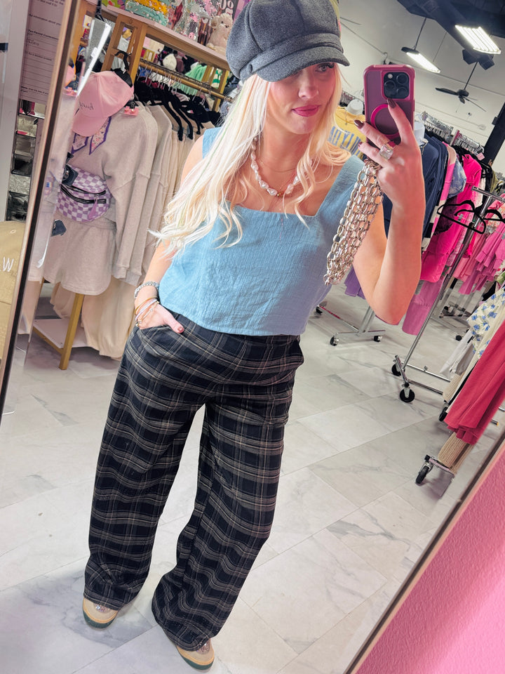 The Belmont Plaid Trousers