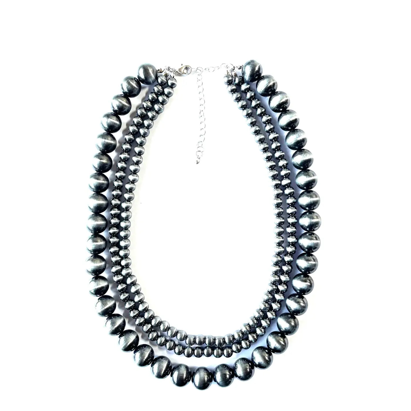 Western Layered Pearl Necklace