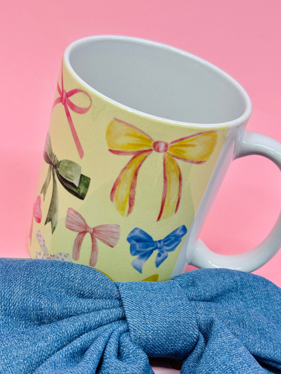 Watercolor Bow Coffee Mug