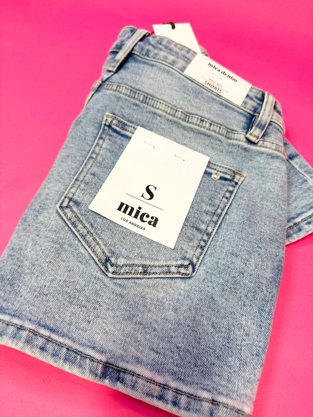 Shine On Denim Shorts