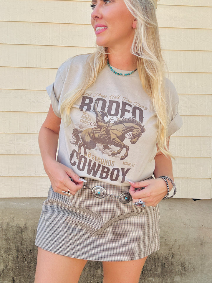 8 Second Cowboy Graphic Tee