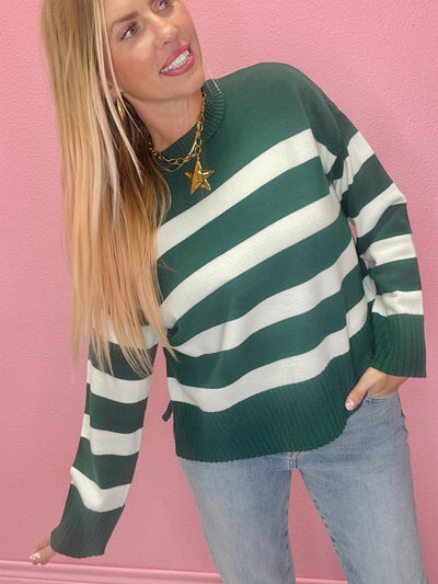 The Bold Stripe Sweater