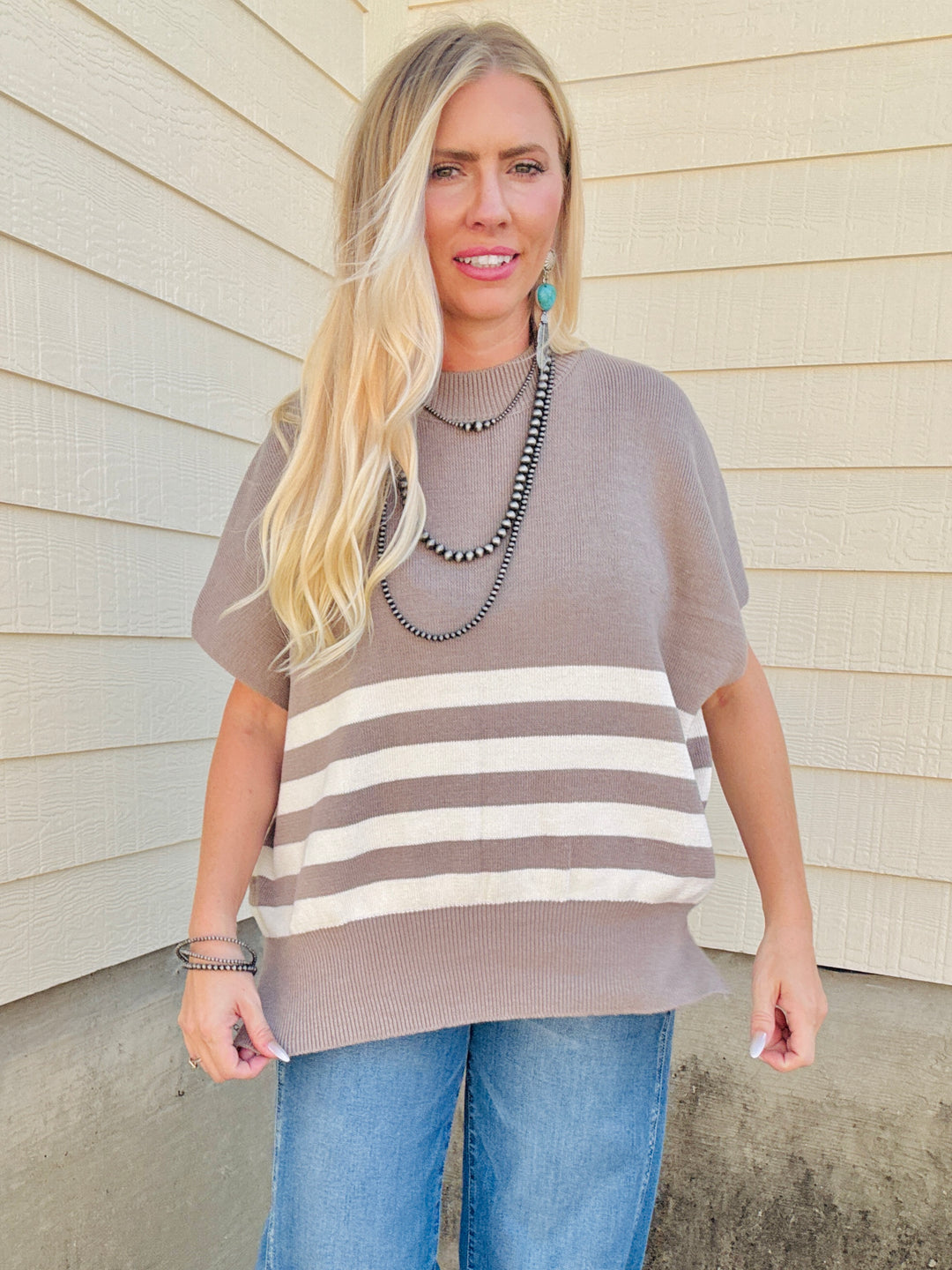 The Ava Striped Sweater