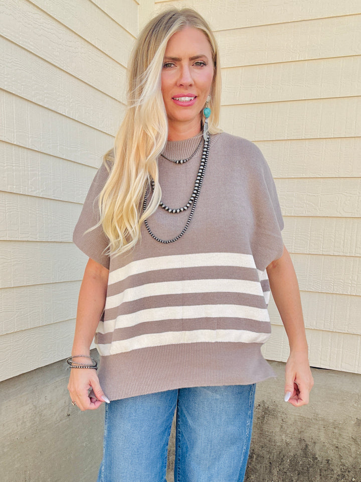 The Ava Striped Sweater