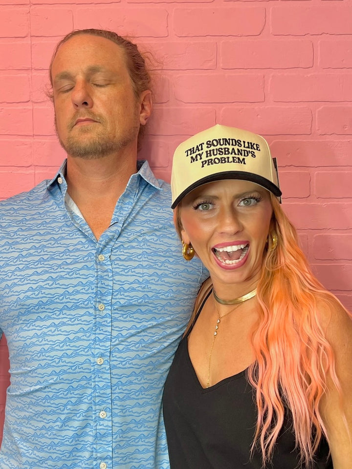 That Sounds Like My Husband's Problem Trucker Hat