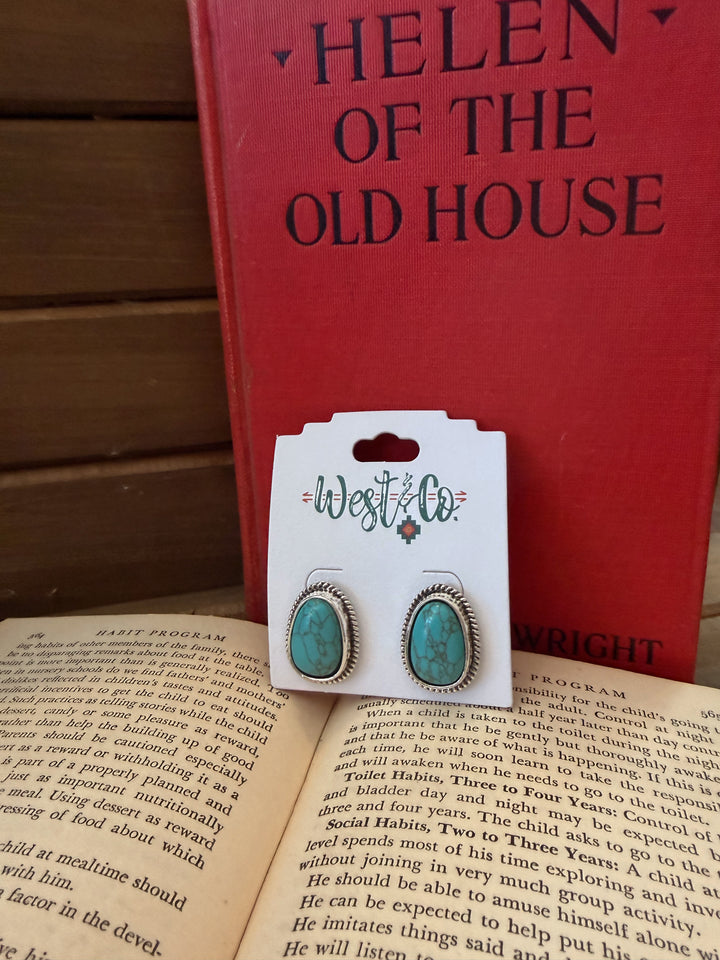 The Cardi Turquoise Earrings
