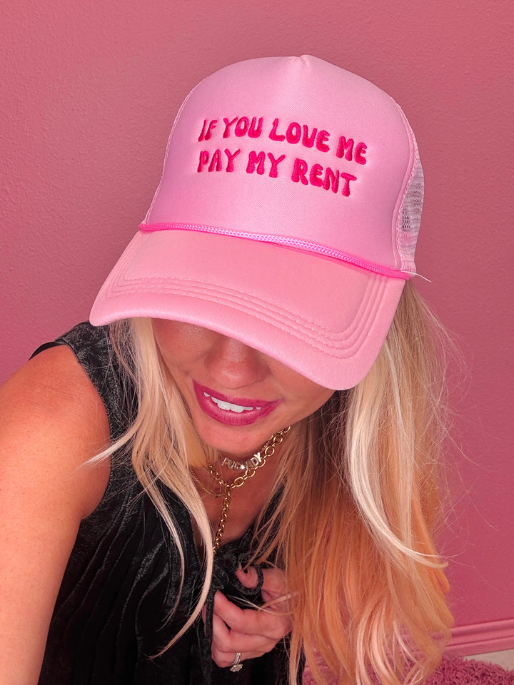 Pay My Rent Trucker Hat