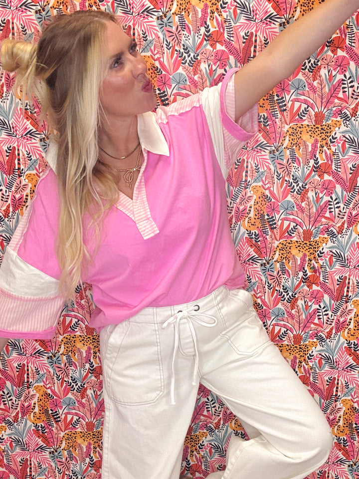 The Jojo Collared Top