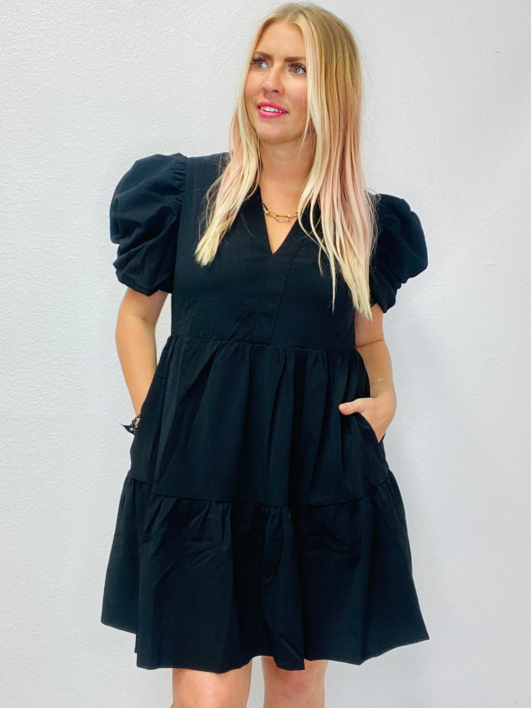 The Ella Puff Sleeve Dress