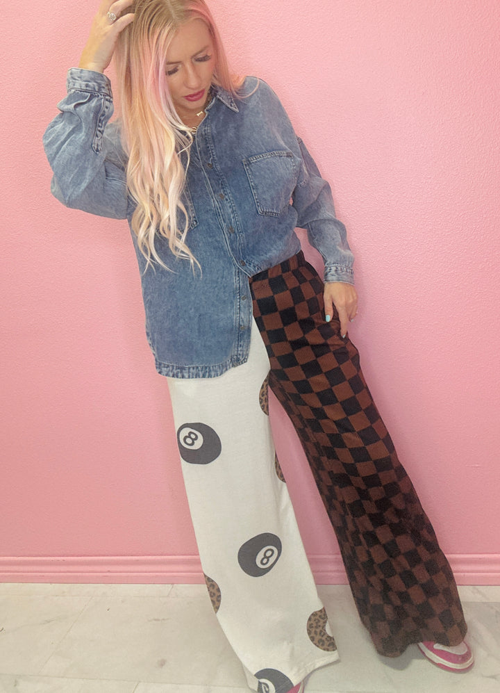 Split Decision 8 Ball Pants