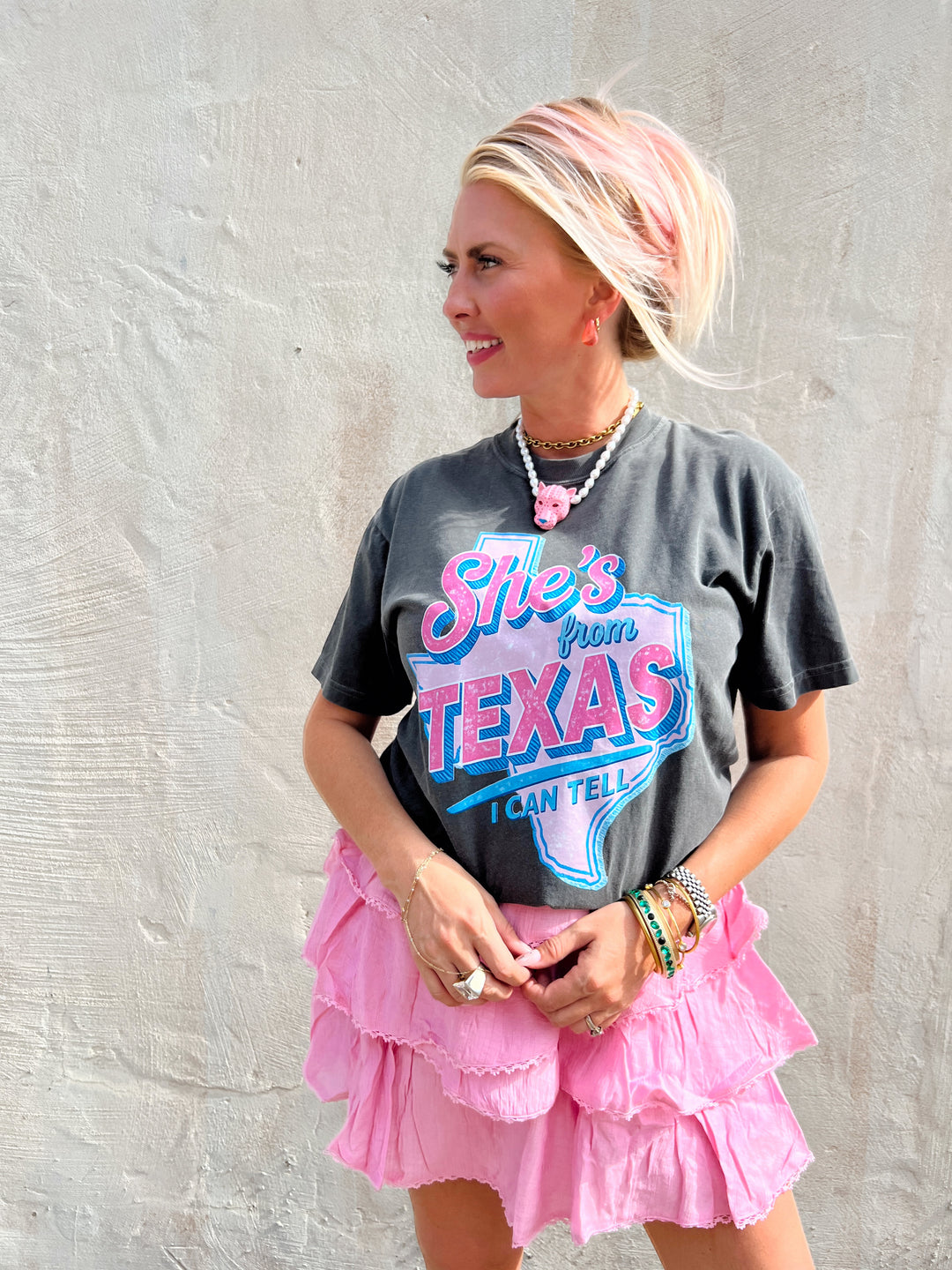 She's From Texas Graphic Tee