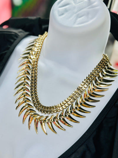 The Reece Gold Necklace Set