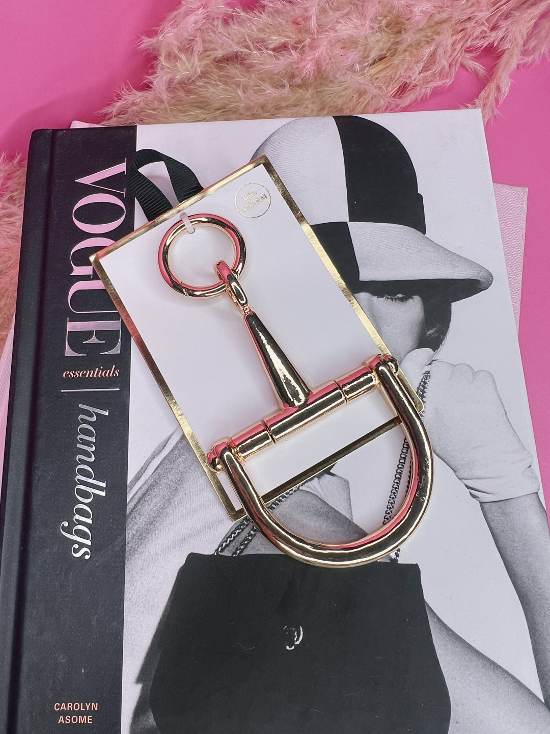 Horse Bit Bag Charm