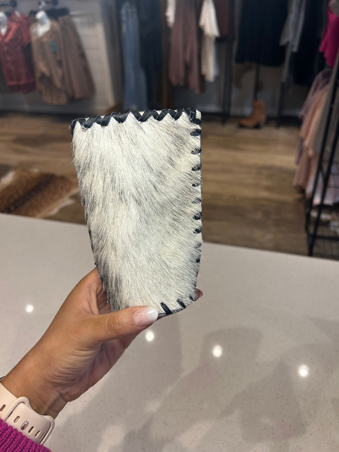 Insulated Hair on Hide Can Coolie