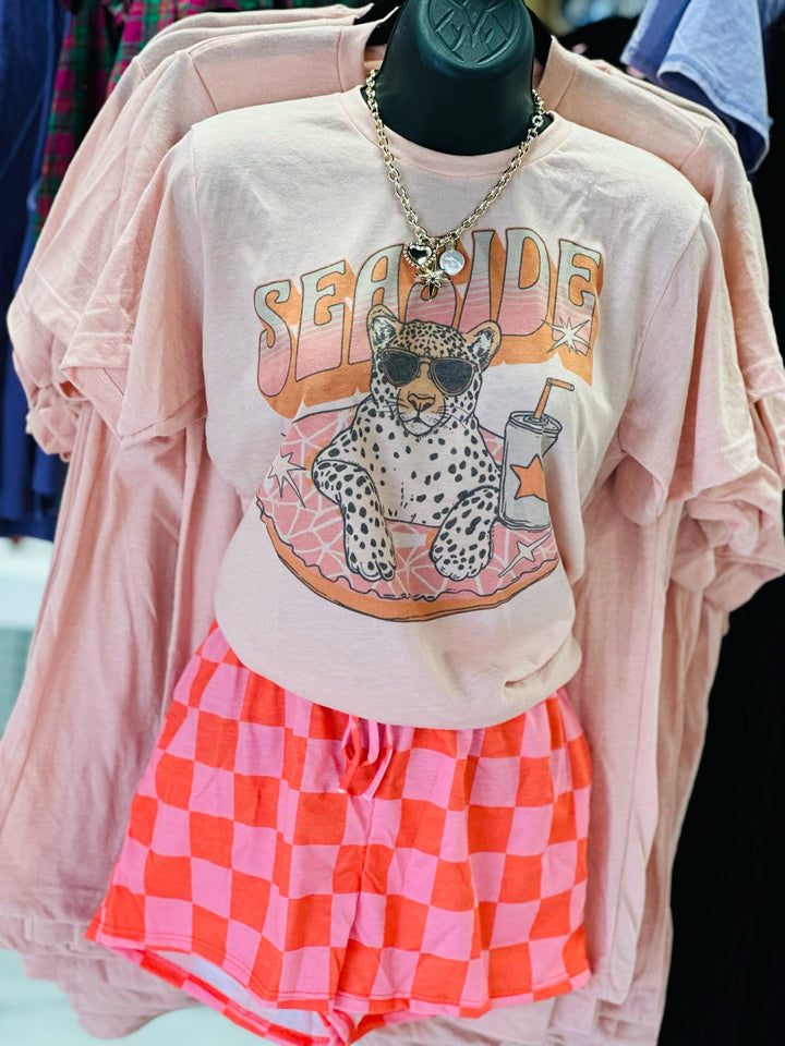 The Jade Checkered Shorts