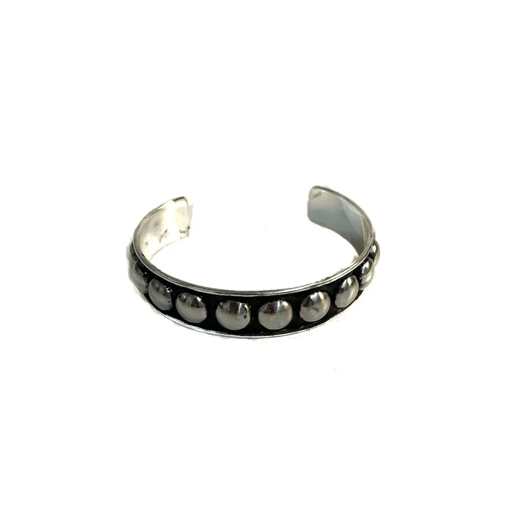Bubble Metal Cuff Bracelet