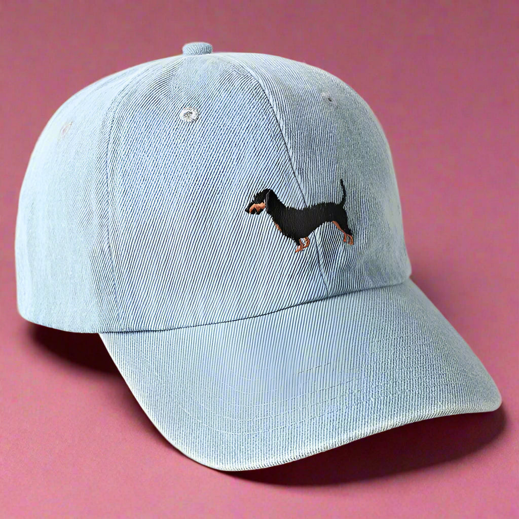 Embroidered Dog Baseball Hat