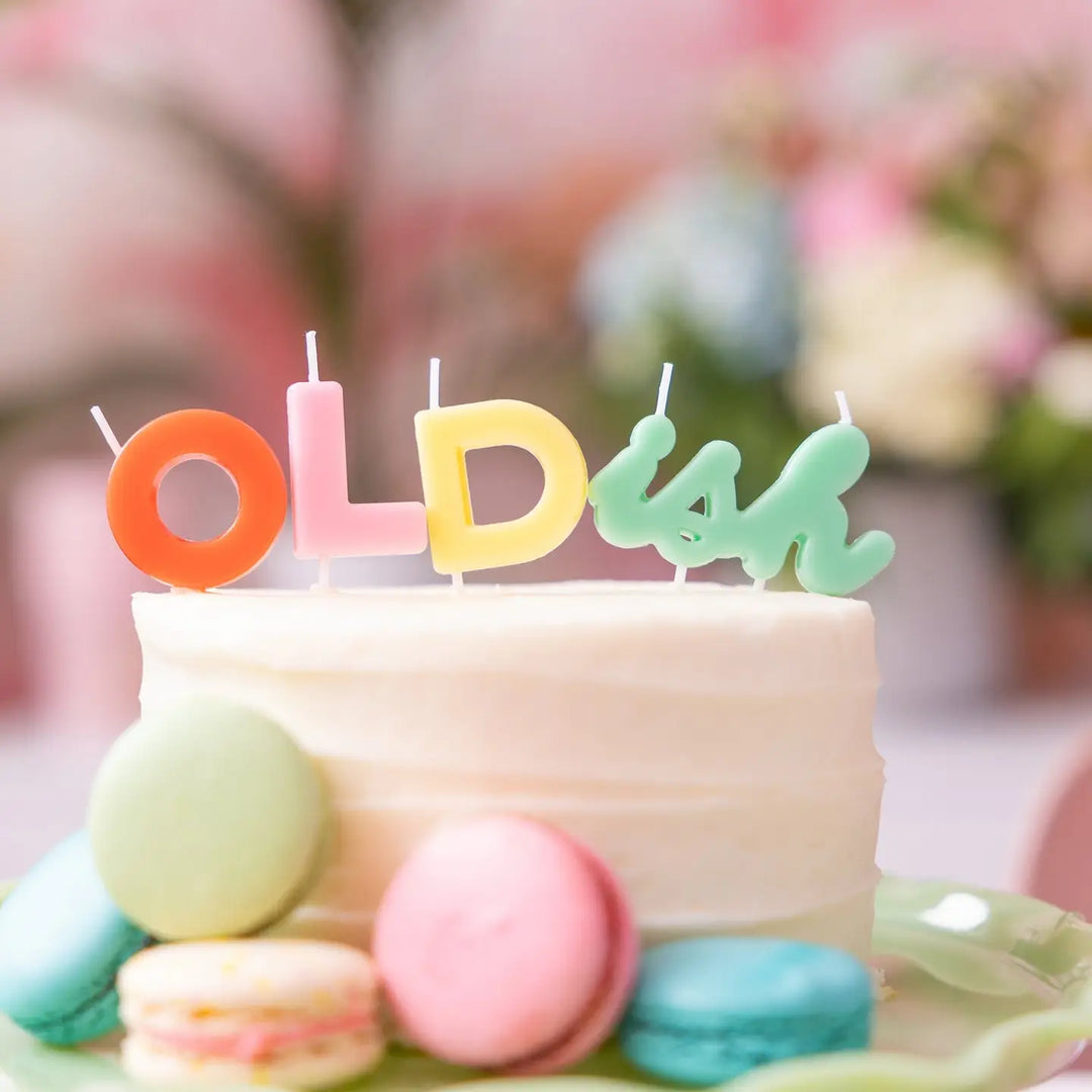 Old-ish Birthday Candles