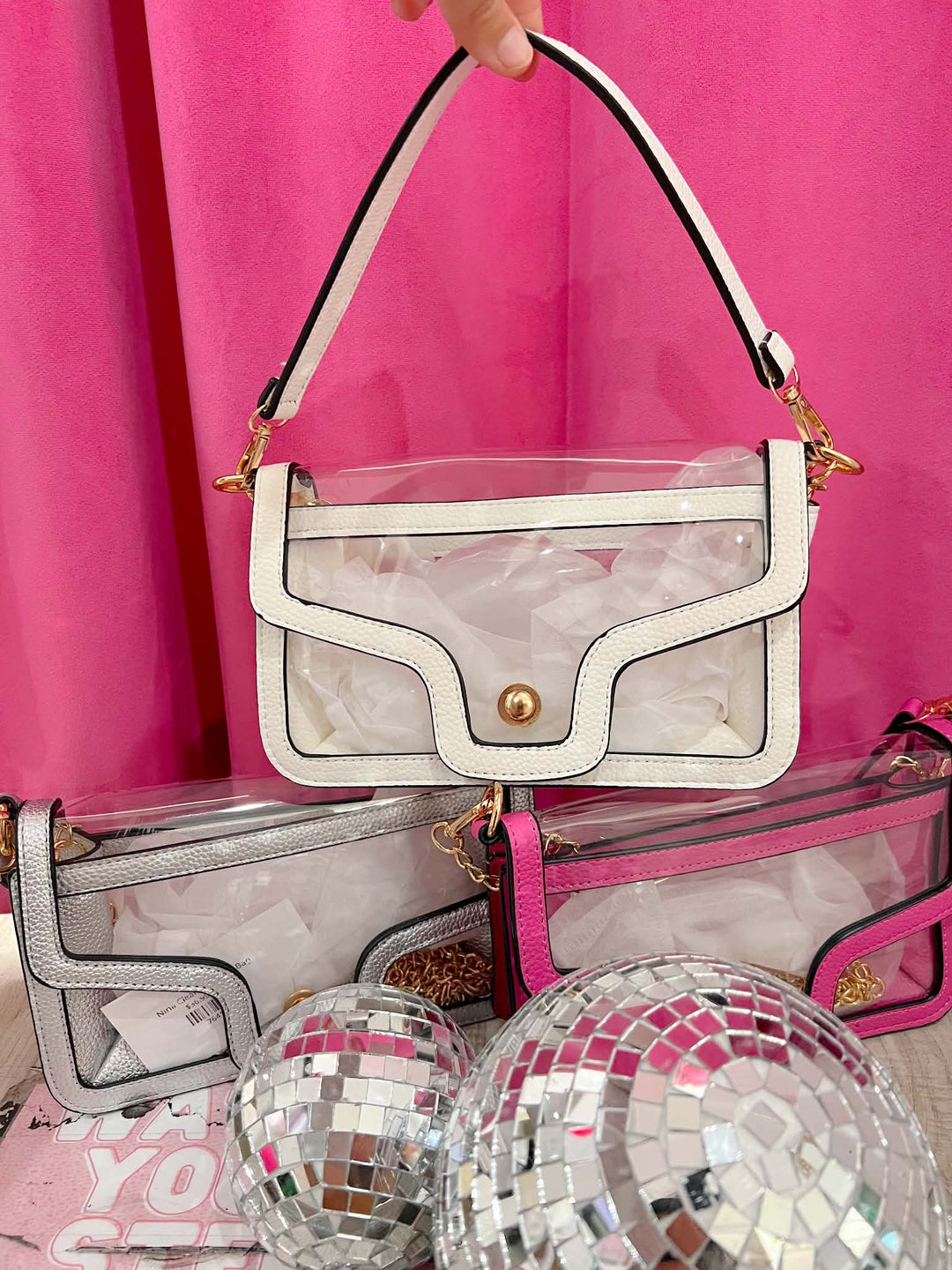Nina Clear Gameday Bag