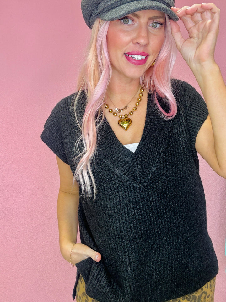 The Taylor Oversized Sweater Vest