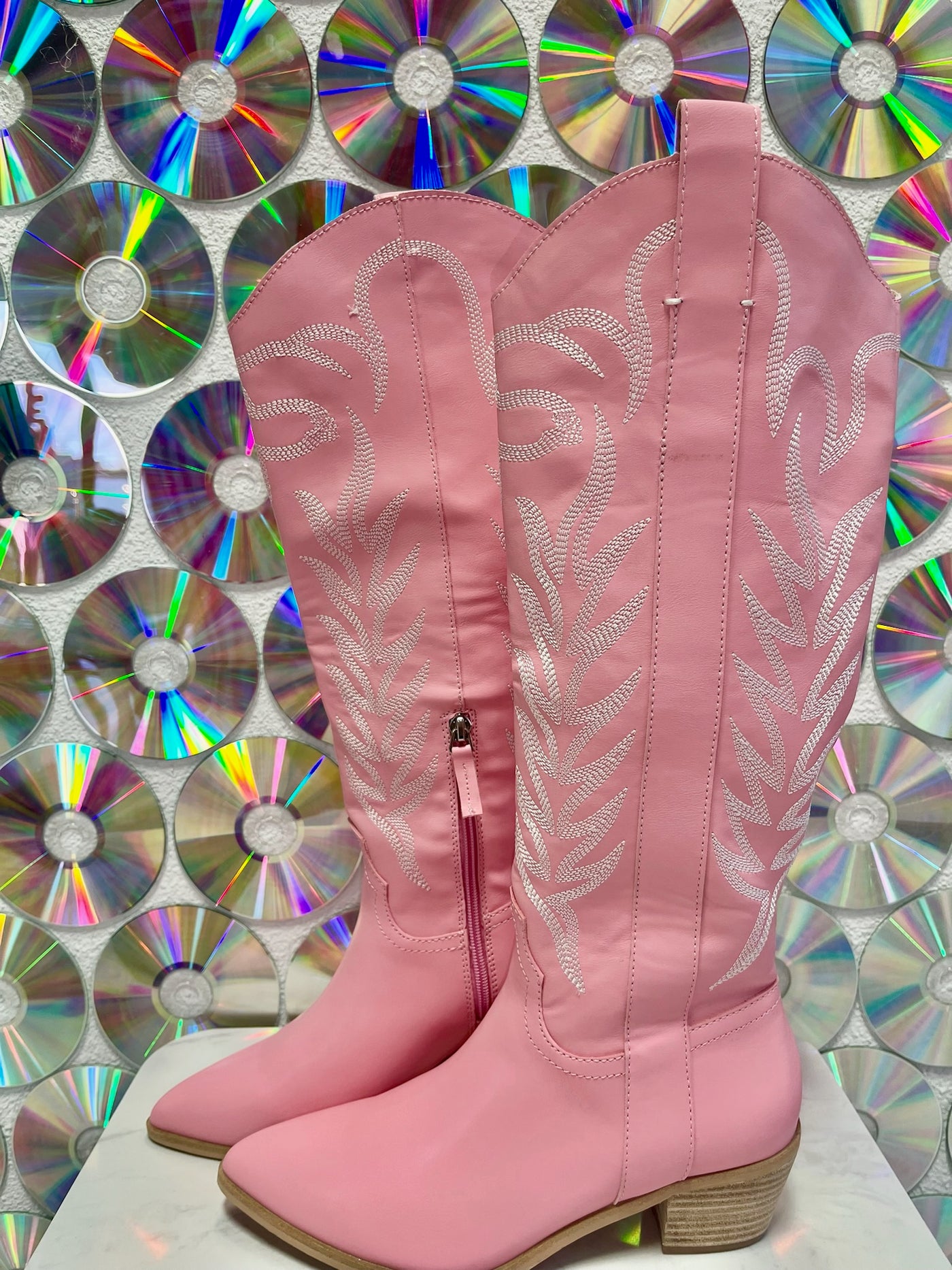 Pixie Pink Western Boots