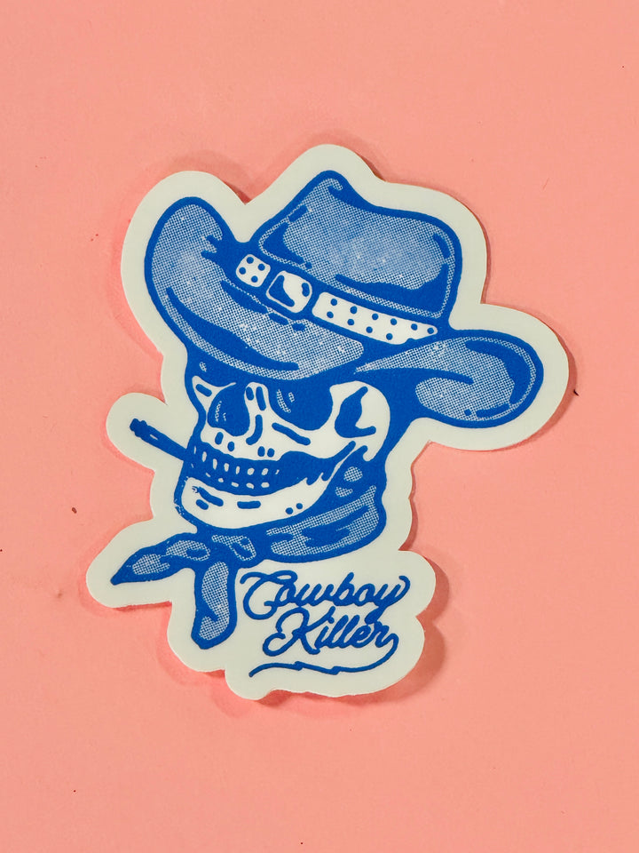 Cowboy Killer Sticker